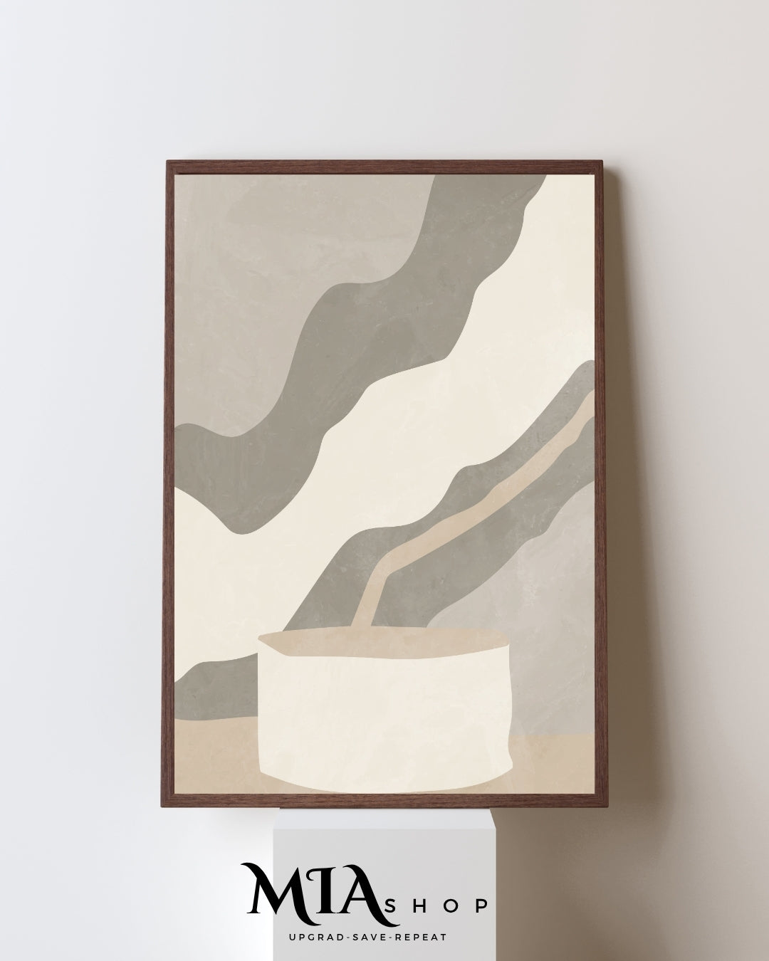 Abstract Wall Art, Modern wall decor, Earthy Colors tones, Instant Digital Download |00021