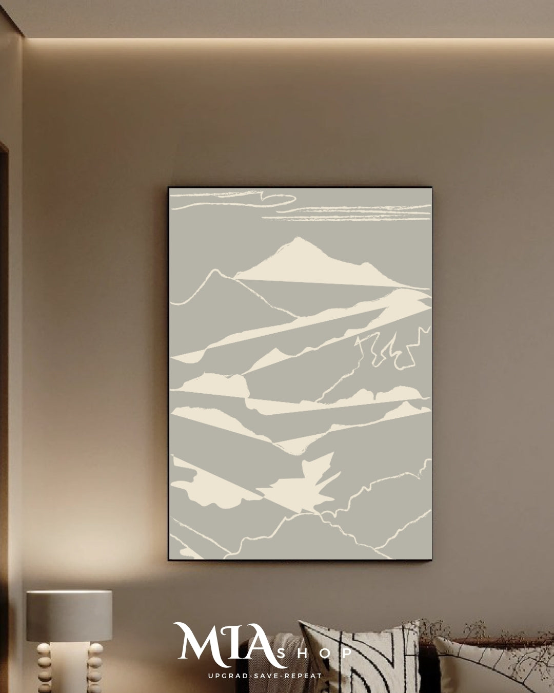 Rustic Gray Fade, Wall Art Prints, Gray and Beige Abstract Art, Instant Digital Download|00030