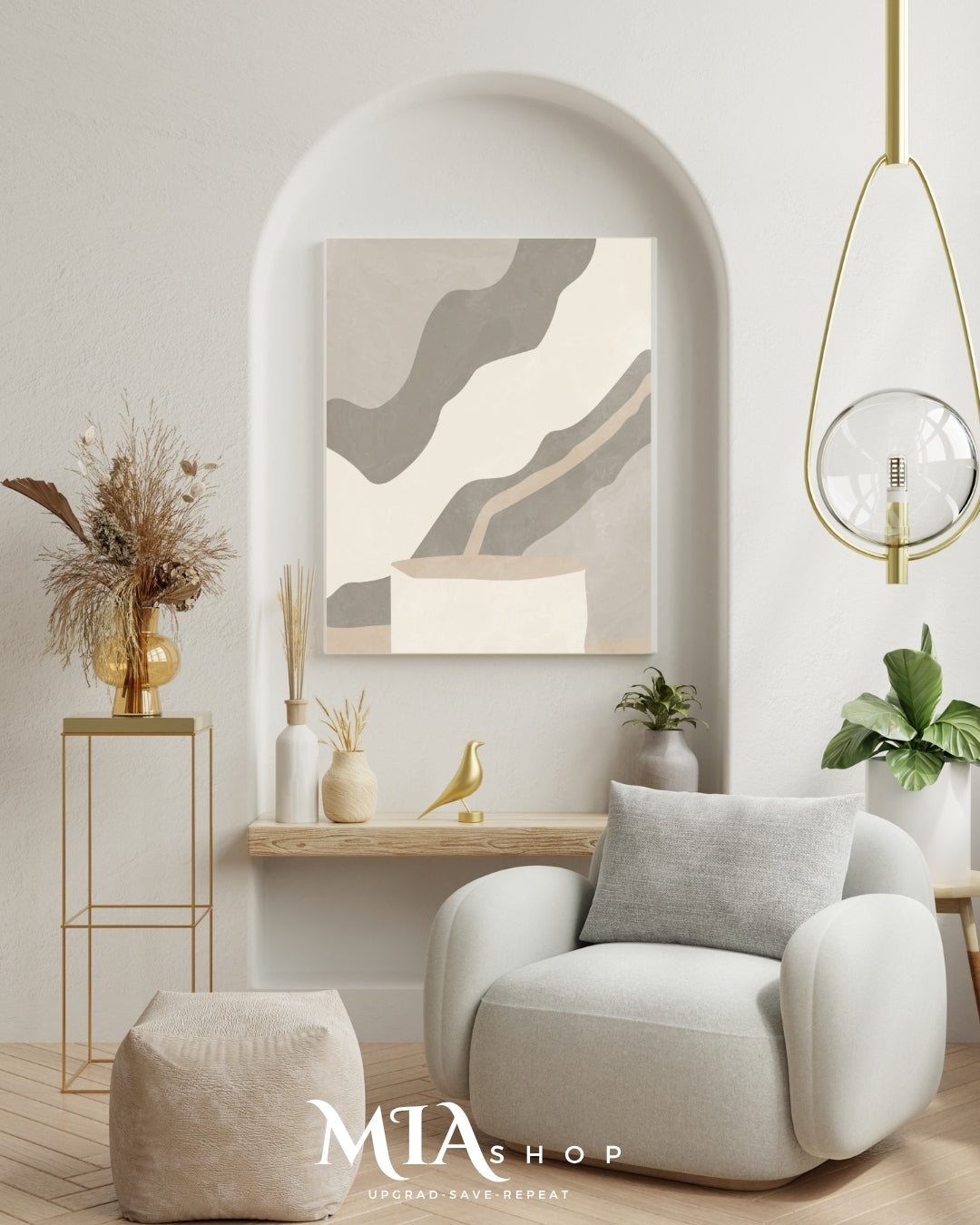 Abstract Wall Art, Modern wall decor, Earthy Colors tones, Instant Digital Download |00021