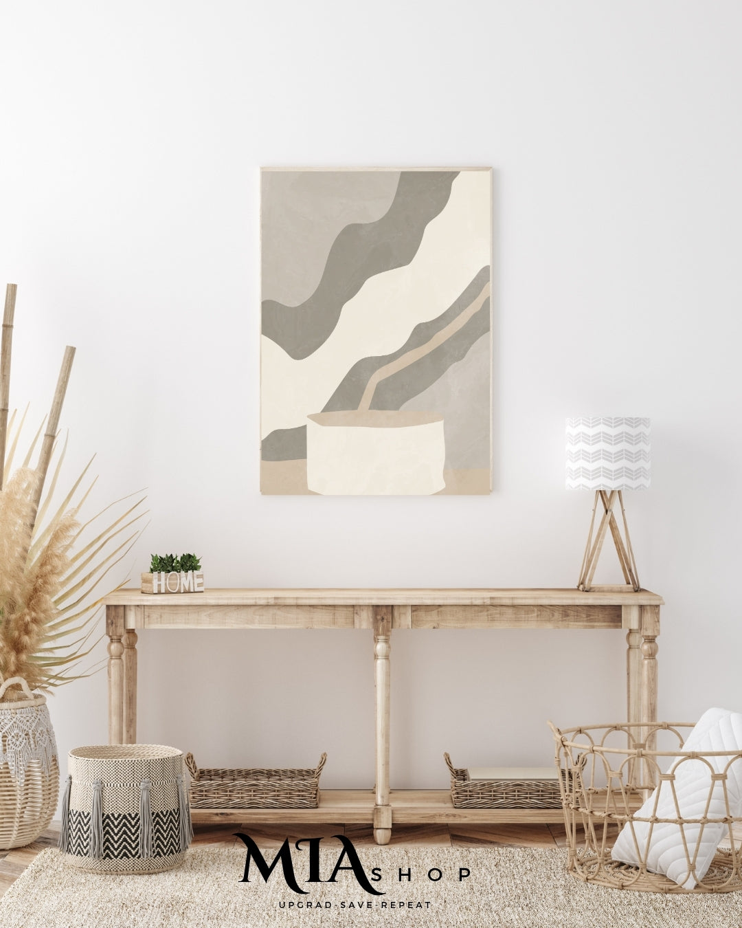 Abstract Wall Art, Modern wall decor, Earthy Colors tones, Instant Digital Download |00021