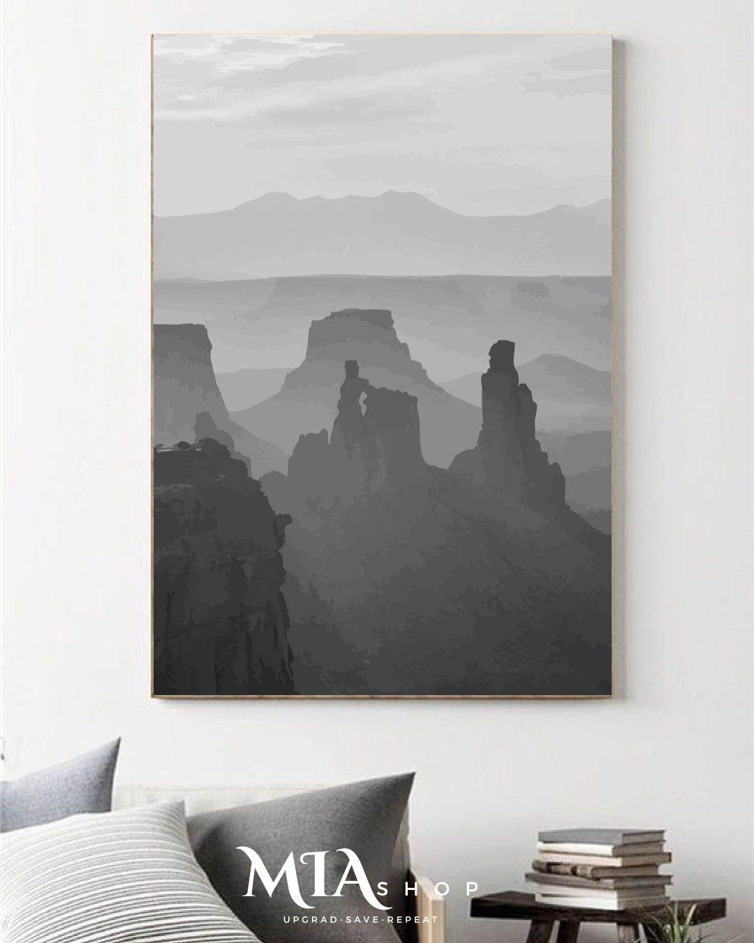 Neutral Logic Gray Wall Art - Abstract Art - Instant Digital Download |00026