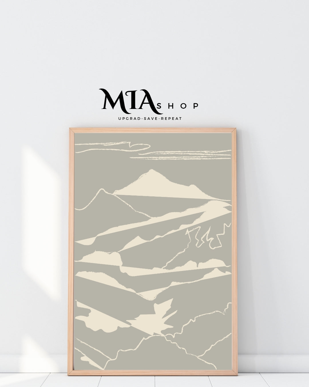 Rustic Gray Fade, Wall Art Prints, Gray and Beige Abstract Art, Instant Digital Download|00030