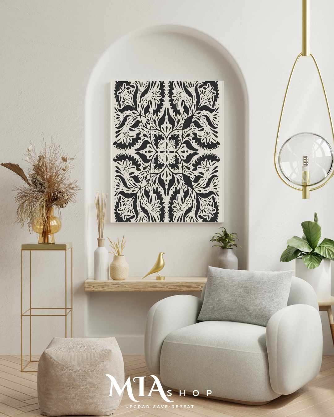 Vintage Wall Art, Mid-century modern vintage wall decor, Wall Art Prints | 0006